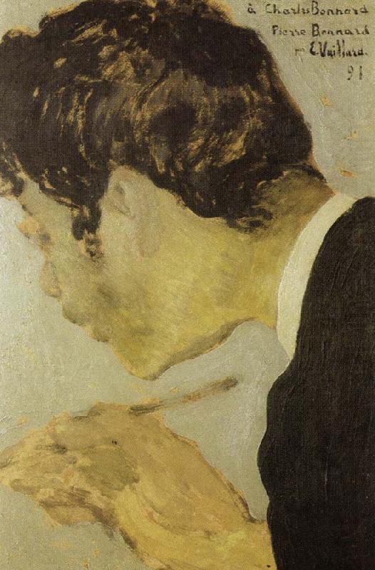 portrait of bonnard, Edouard Vuillard